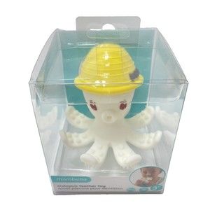 NEW Mombella Octopus Baby Teether Toy, Soft Silicone 100% organic material!